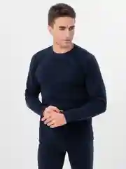 Синий термобелье мужское, нательное, с начесом