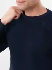 Синий термобелье мужское, нательное, с начесом