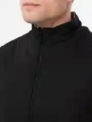Черный мужская жилетка