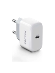 Сетевое зарядное устройство Ugreen CD241 (10220) Mini USB-C 20W PD Fast Charger - White