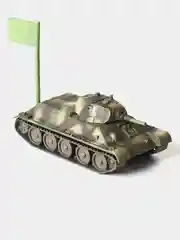 Тёмно-зелёный сборная масштабная модель военной техники ВОВ 1/100 Zvezda без склейки