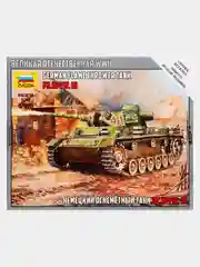 Зелёный хаки сборная масштабная модель военной техники ВОВ 1/100 Zvezda без склейки