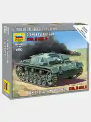 Бирюзовый сборная масштабная модель военной техники ВОВ 1/100 Zvezda без склейки