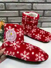 Зеленый сапожки-тапочки домашние, утепленные женские, угги домашние для девочек