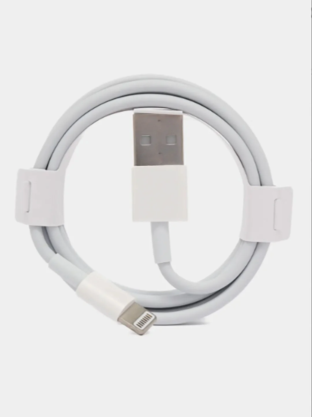 Белый кабель зарядный для iPhone USB-Lightning, Android micro usb, с поддержкой быстрой зарядки