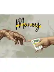 Money Деньги Картина по номерам на холсте с подрамником, 40 х 50, "Hobby Paint"