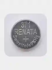 Батарейка Renata 371 (SR920SW, V371), 1.55V, 40 mAh, Швейцария, 1 штука