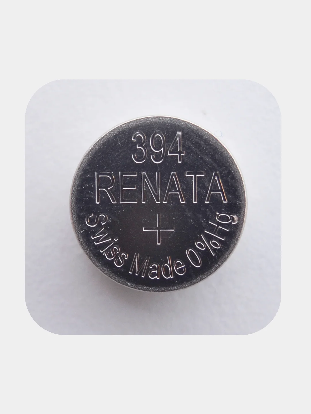 Батарейка Renata 394 (SR936SW, V394), 1.55V, 84 mAh, Швейцария, 1 штука