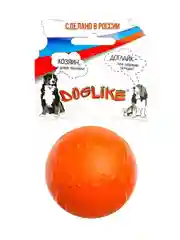 Оранжевый игрушка для собак, мяч, лайкер прочный 6.5см