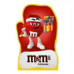 Сладкий подарок M&M's & Friends Варежка на Новый Год, набор конфет M&M's, Skittles, Snickers, Milky Way, Twix 167г