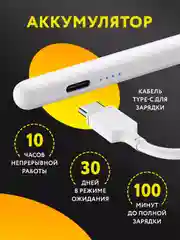 Стилус для iPad, для рисования, Pencil for IPad, 2 в 1