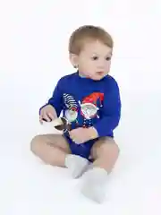 Боди новогоднее с длинным рукавом, Утенок