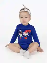 Боди новогоднее с длинным рукавом, Утенок
