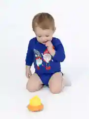 Боди новогоднее с длинным рукавом, Утенок
