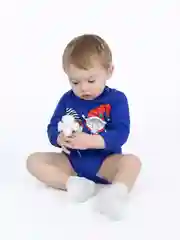 Боди новогоднее с длинным рукавом, Утенок