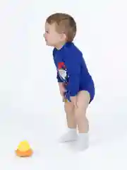 Боди новогоднее с длинным рукавом, Утенок