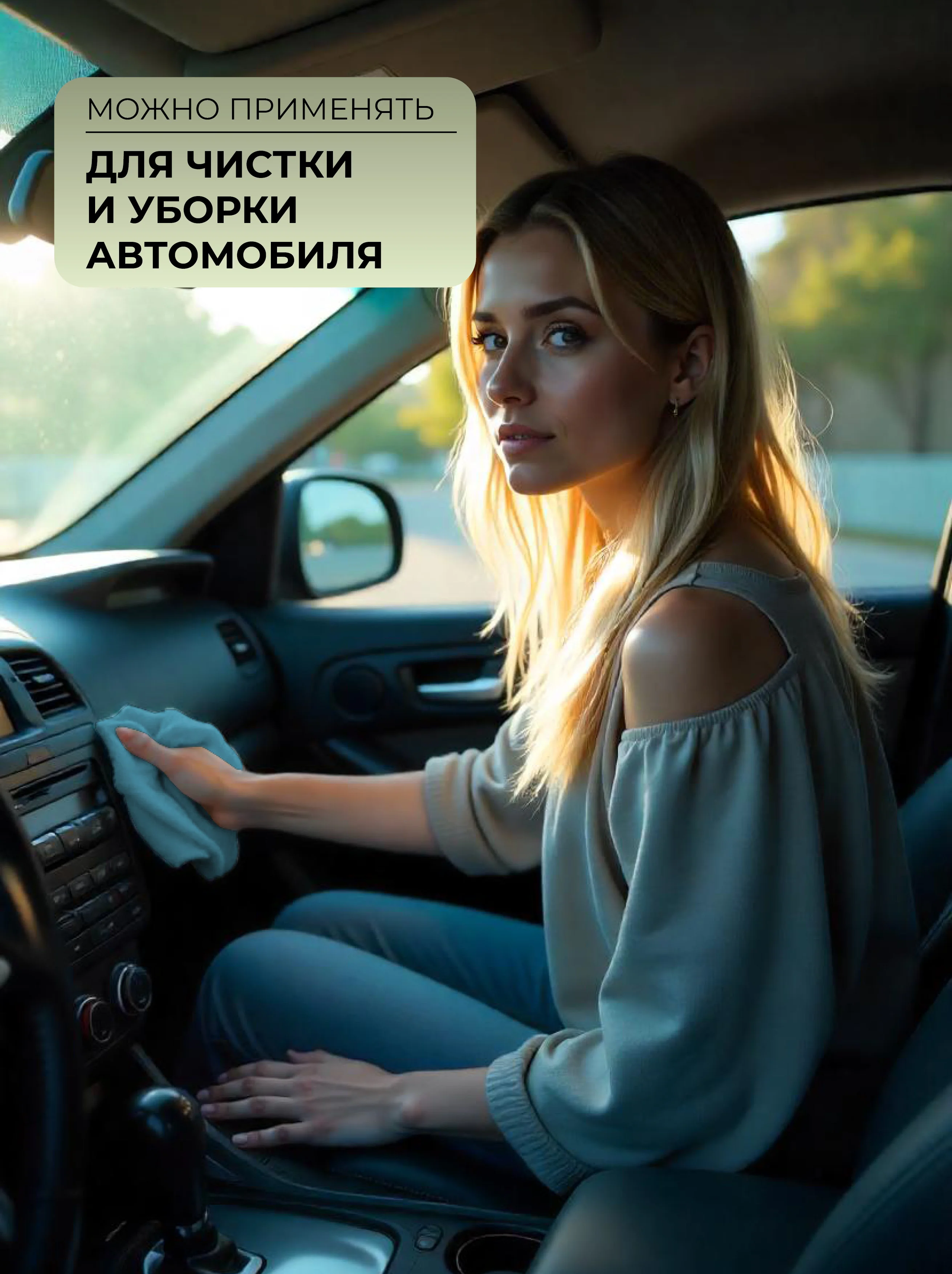 Салфетка вискозная с ячеистой структурой Optiline 35x40 см, синяя, 25 шт/уп