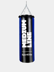 Мешок боксерский SportElite MEDIUM LINE 60 см, d-26, 15 кг, синий ML-15B