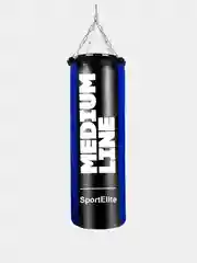 Мешок боксерский SportElite MEDIUM LINE 60 см, d-26, 15 кг, синий ML-15B