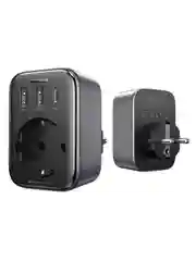 Сетевое зарядное устройство Ugreen CD314 (90613) DigiNest Outlet Extender Black