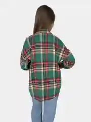 Разноцветный рубашка женская в клетку