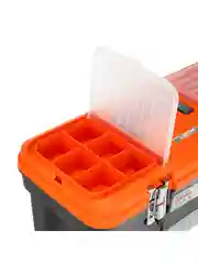 Ящик для инструмента с мет. замками 20", 510х255x225 мм, STELS, 90747