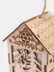 Оранжевый елочное украшение с подстветкой на батарейках, новогоднее игрушки украшение на елку