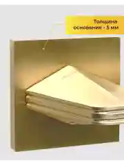 Ручка дверная межкомнатная r21.172 + замок 410 и фиксатор 2105 SSG Сатиновое золото