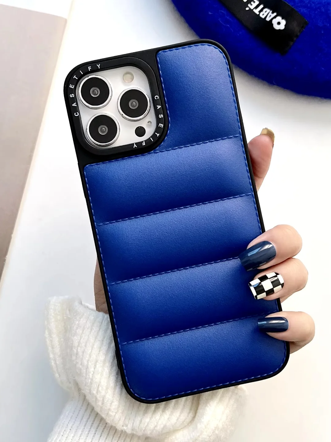 Синий чехол для айфон (iPhone) 11 13 12 XR Pro Max про макс силиконовый