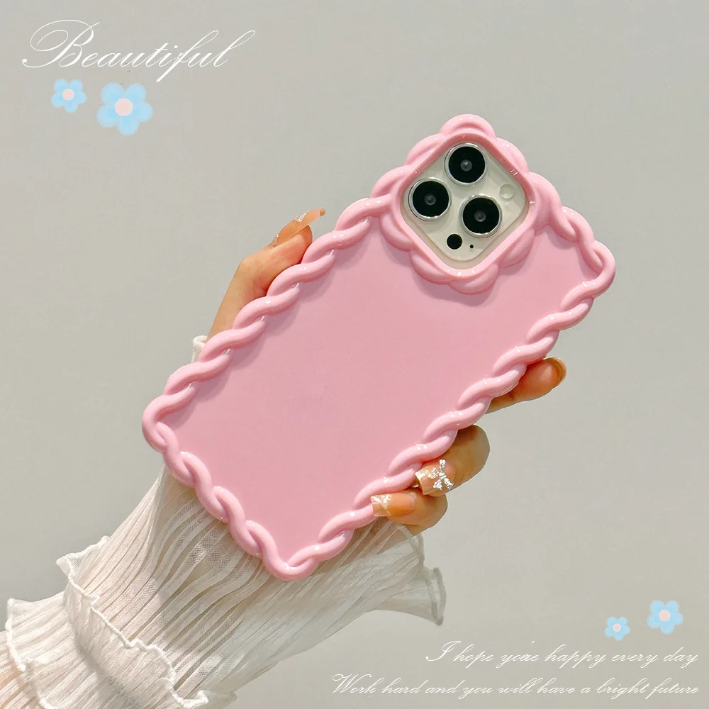 Розовый чехол для iPhone 6s/7/8/SE/XR/XS/11/12/13/14/15 Pro/Max/Plus/Mini/силикон/противоударный