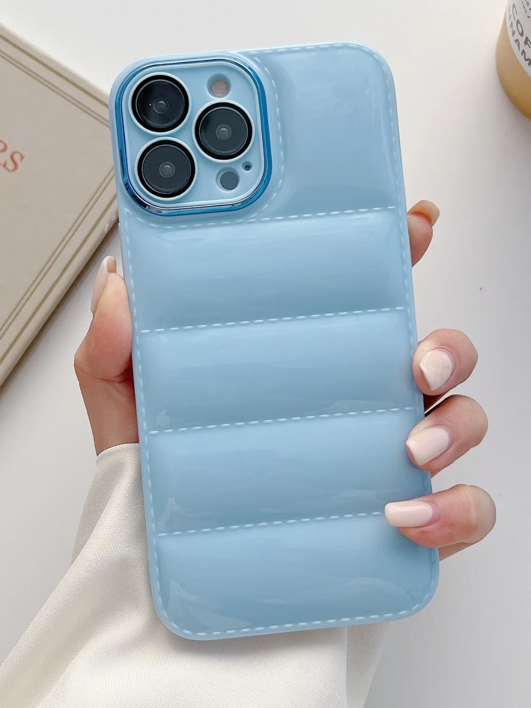 Голубой чехол iPhone 11 13 7 8 Plus / XR 12 / 14 Pro Max / X XS айфон про макс