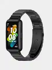 Угольный металлический ремешок для Huawei Band 6 / Honor Band 6