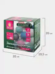 Гирлянда светодиодная нить Золотая Сказка, 591729, комнатная на елку, окно, новогодняя 3 м