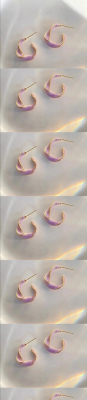 Серьгие женские, серьги витые, бижутерия, серьги-гвоздики, пусеты