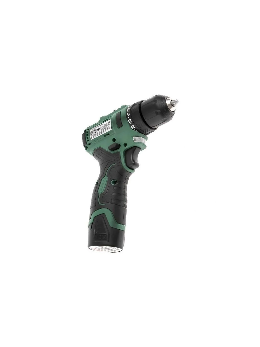 Шуруповерт аккумуляторный HAMMER ACD12BL, в кейсе, 2 акк. Li-ion, 12В, 40 Нм