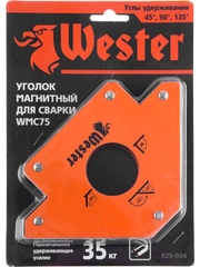 Магнитный уголок для сварки Wester WMC75 829-004, углы 45 , 90 , 135