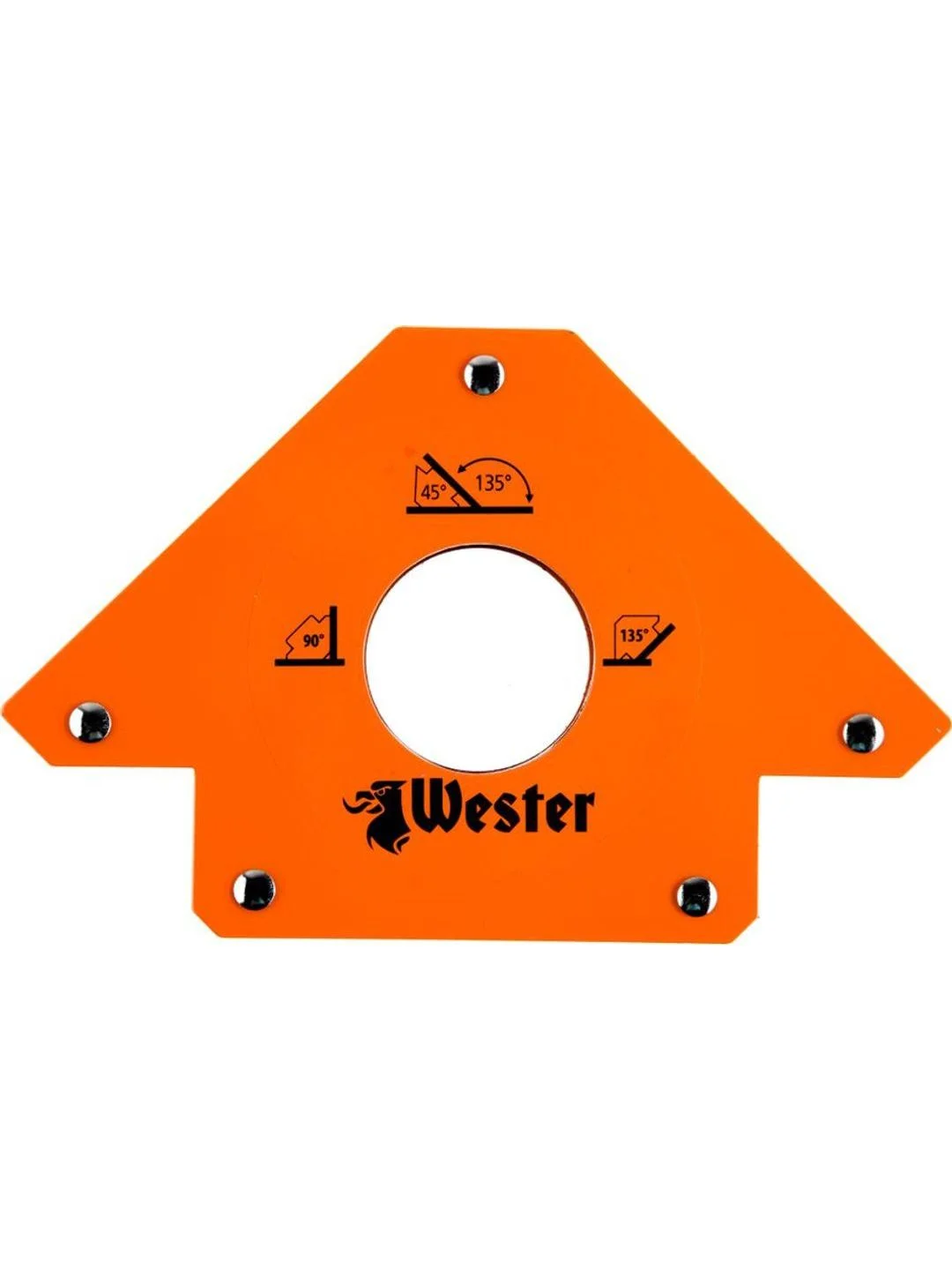 Магнитный уголок для сварки Wester WMC75 829-004, углы 45 , 90 , 135