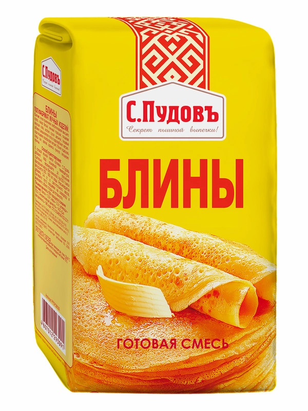 Мучная смесь С.Пудовъ "Блины", 0,5 кг