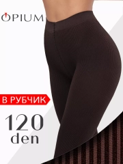 Плотные колготки с рисунком теплые из микрофибры