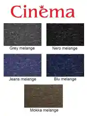 Синий плотные цветные гольфы из микрофибры меланж