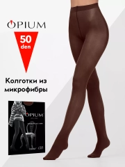 Плотные матовые колготки из микрофибры