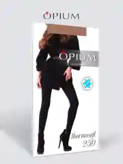 Бежевый теплые зимние колготки с начесом
