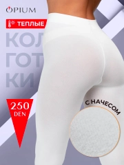 Теплые зимние колготки с начесом