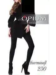 Черный теплые колготки с начесом на флисе