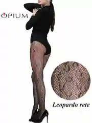 Черный фантазийные колготки в сетку с рисунком