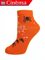Оранжевый носки с принтом Хэллоуин Halloween