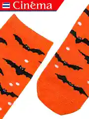 Черный носки с принтом Хэллоуин Halloween