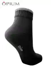 Черный носки с блестящей полоской