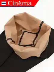 Черный колготки вторая кожа с имитацией капроновых