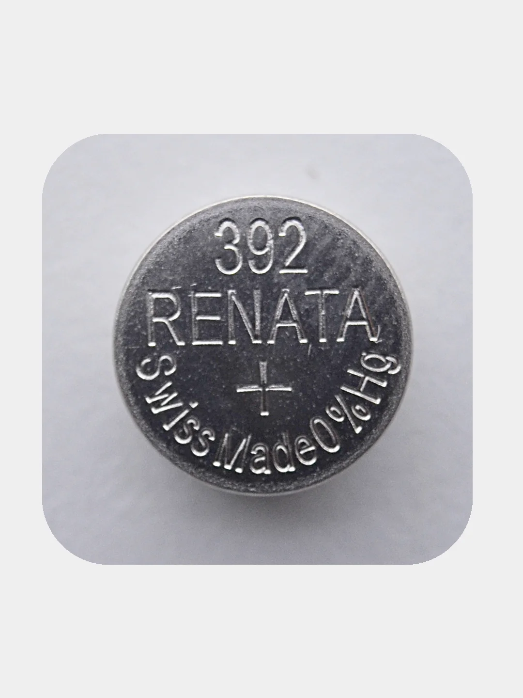 Батарейка Renata 392 (SR41W, V392), 1.55V, 45 mAh, Швейцария, 1 штука